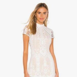 Superdown dress, open back, from Revolve